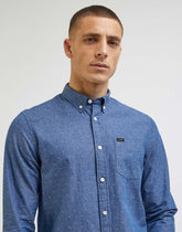 Męska Koszula Lee Button Down Navy 112341756 L880013678